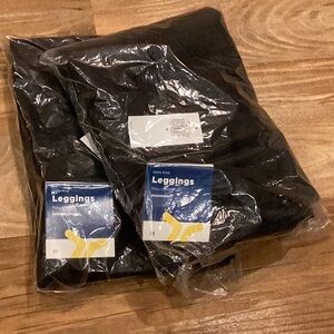 Old Navy NWT High-Rise Black Leggings size M Full Length Powersoft